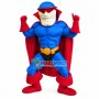 Superhero With Full Muscles Mascot Costume