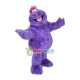 Cheerful Purple Plush Monster Mascot Costume Cheerful Purple Plush Monster Mascot Costume