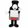 Strange Cartoon Black Bottle Mascot Costume