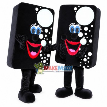 One Pair of Bubble Board Mascot Costume One Pair of Bubble Board Mascot Costume