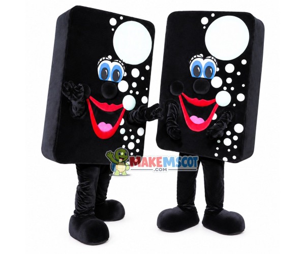One Pair of Bubble Board Mascot Costume One Pair of Bubble Board Mascot Costume