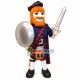 Valorous Knight With Weapon Mascot Costume Valorous Knight With Weapon Mascot Costume