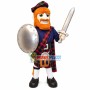 Valorous Knight With Weapon Mascot Costume