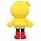 Terrified Yellow Little Bird Mascot Costume Terrified Yellow Little Bird Mascot Costume