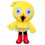 Terrified Yellow Little Bird Mascot Costume