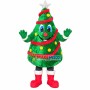 Christmas Tree With Snow Boots Mascot Costume