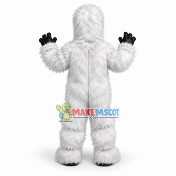 Long Fur Orangutan With Fierce Face Mascot Costume Long Fur Orangutan With Fierce Face Mascot Costume