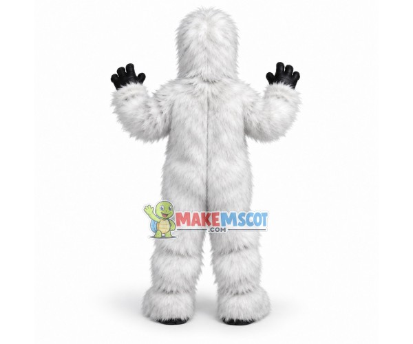 Long Fur Orangutan With Fierce Face Mascot Costume Long Fur Orangutan With Fierce Face Mascot Costume
