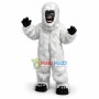 Long Fur Orangutan With Fierce Face Mascot Costume