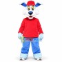 Sport Dog With Turtleneck Sweater Mascot Costume