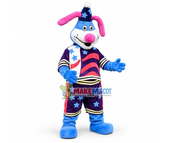 Pleasant Magic Star Rabbit Mascot Costume Pleasant Magic Star Rabbit Mascot Costume
