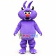 Long Horned Purple Fang Monster Mascot Costume Long Horned Purple Fang Monster Mascot Costume