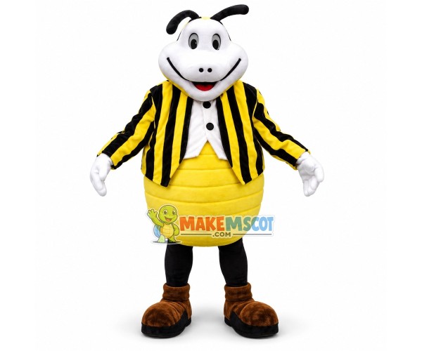 Adult Gentle Bee Outfit Mascot Costume