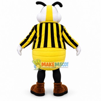 Adult Gentle Bee Outfit Mascot Costume Adult Gentle Bee Outfit Mascot Costume