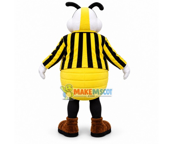 Adult Gentle Bee Outfit Mascot Costume Adult Gentle Bee Outfit Mascot Costume