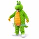 Green Dragon Full of Scales Mascot Costume Green Dragon Full of Scales Mascot Costume