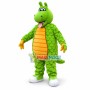 Green Dragon Full of Scales Mascot Costume
