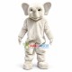 Adult Gray Elephant Mascot Costume Adult Gray Elephant Mascot Costume
