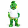 Grass Monster With Colored Dots Mascot Costume