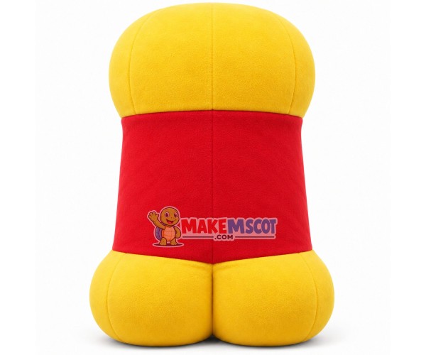 Cartoon Glad Winnie the Pooh Mascot Costume Cartoon Glad Winnie the Pooh Mascot Costume