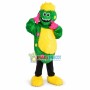 Colorful Sharp Teeth Monster Mascot Costume