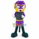 Alien Creature With Detective Helmet Mascot Costume Alien Creature With Detective Helmet Mascot Costume