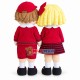 Big Face Baby In The Couple Suit Mascot Costume Big Face Baby In The Couple Suit Mascot Costume