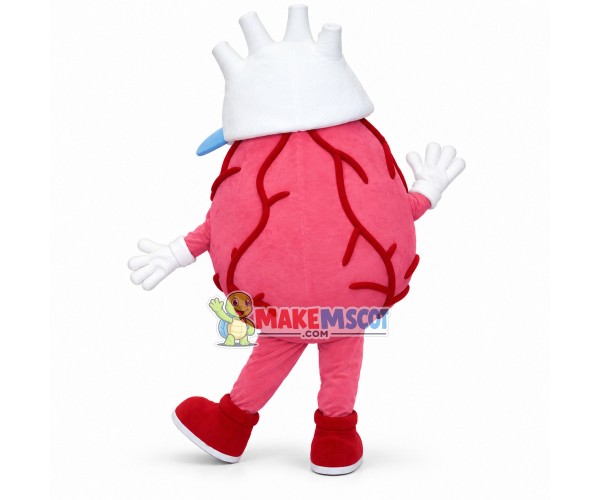 Halloween Cartoon Heart Mascot Costume Halloween Cartoon Heart Mascot Costume