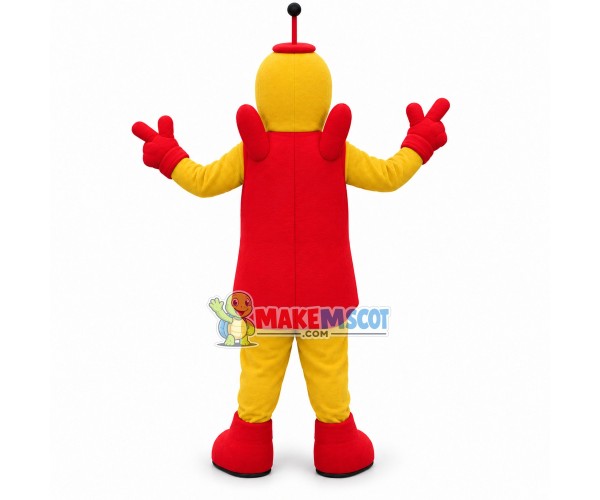 Old Style Button Phone Mascot Costume Old Style Button Phone Mascot Costume