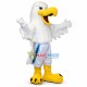 White Soft Eagle With Sports Shorts Mascot Costume White Soft Eagle With Sports Shorts Mascot Costume