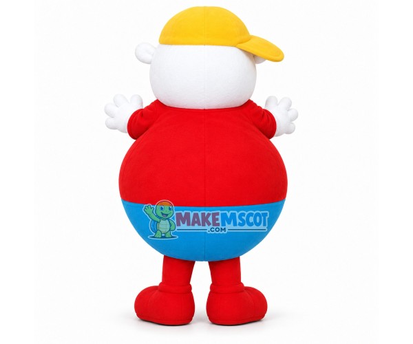 Big Nose Doll With Round Body Mascot Costume Big Nose Doll With Round Body Mascot Costume