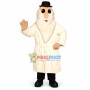 Thick Beard Old Man Mascot Costume