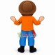 Unsophisticated Farmer Mascot Costume Unsophisticated Farmer Mascot Costume