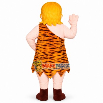 Savage In Animal Fur Suit Mascot Costume Savage In Animal Fur Suit Mascot Costume