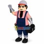 Repairman With Toolbox Mascot Costume