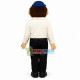 Cramped Department Manager Mascot Costume Cramped Department Manager Mascot Costume