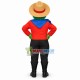 Distinct Green Scarecrow Mascot Costume
