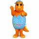 Broken Shell Dinosaur Baby Mascot Costume Broken Shell Dinosaur Baby Mascot Costume