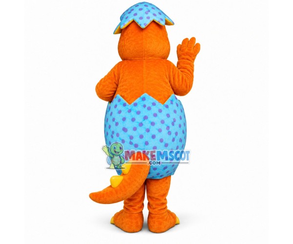Broken Shell Dinosaur Baby Mascot Costume Broken Shell Dinosaur Baby Mascot Costume