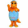 Broken Shell Dinosaur Baby Mascot Costume