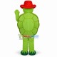 Mr Tortoise In The Bowler Hat Mascot Costume