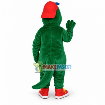 Youth Dragon With Sports Boots Mascot Costume Youth Dragon With Sports Boots Mascot Costume