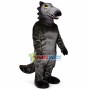 Fierce Grey Dinosaur Mascot Adult Costume