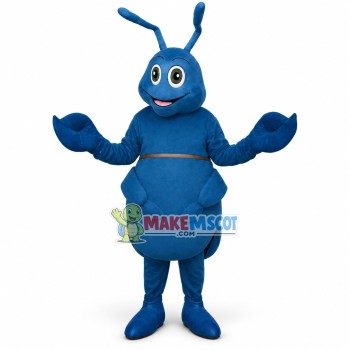 Lightweight Blue Ant Mascot Costume Lightweight Blue Ant Mascot Costume