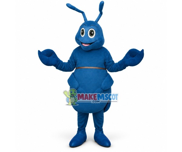 Lightweight Blue Ant Mascot Costume Lightweight Blue Ant Mascot Costume