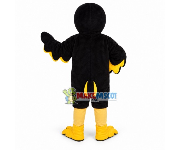 Twitter Crow Adult Mascot Costume Twitter Crow Adult Mascot Costume