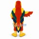 Colorful Woodpecker With Soft Belly Mascot Costume