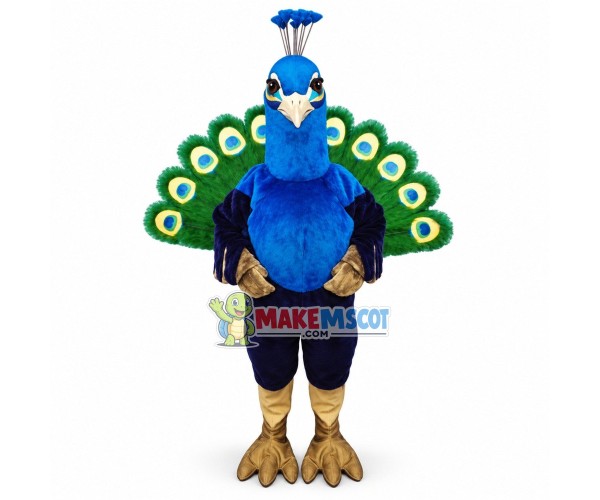 Rare Narcissistic Peacock Mascot Costume