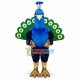 Rare Narcissistic Peacock Mascot Costume Rare Narcissistic Peacock Mascot Costume