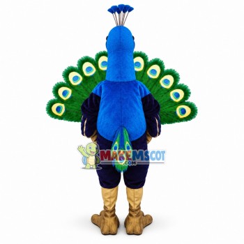 Rare Narcissistic Peacock Mascot Costume Rare Narcissistic Peacock Mascot Costume